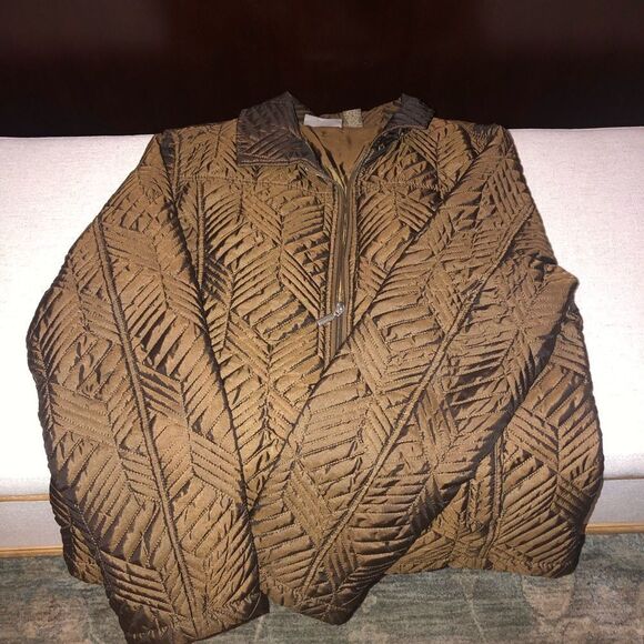 Chocolate Brown lightweight quilted jacket - Picture 3 of 6